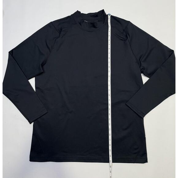Under Armour ColdGear Infrared Shirt Mens 2XL Black Fitted UA Storm Golf - Picture 8 of 13